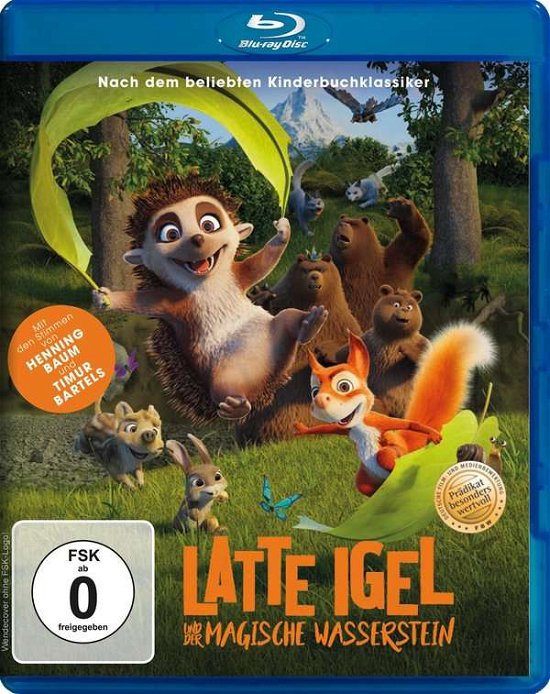 Cover for Latte Igel Und Der Magische Wasserstein (Blu-ray) (2020)