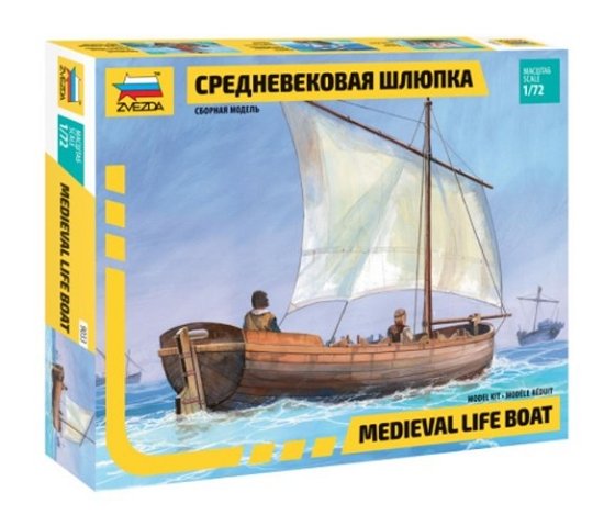 Cover for Zvezda · ZVEZDA - 1/72 Medieval Life Boat (Legetøj)
