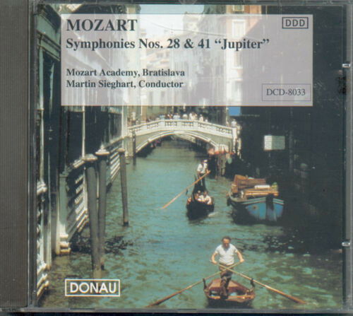 Cover for Mozart Academy Bratislava  · * MOZART: Symphonies 28 &amp; 41 *s* (CD)