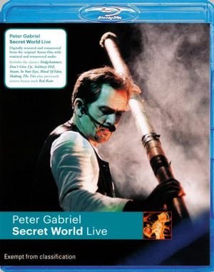 Cover for Peter Gabriel · Secret World Live (Blu-ray) (2012)