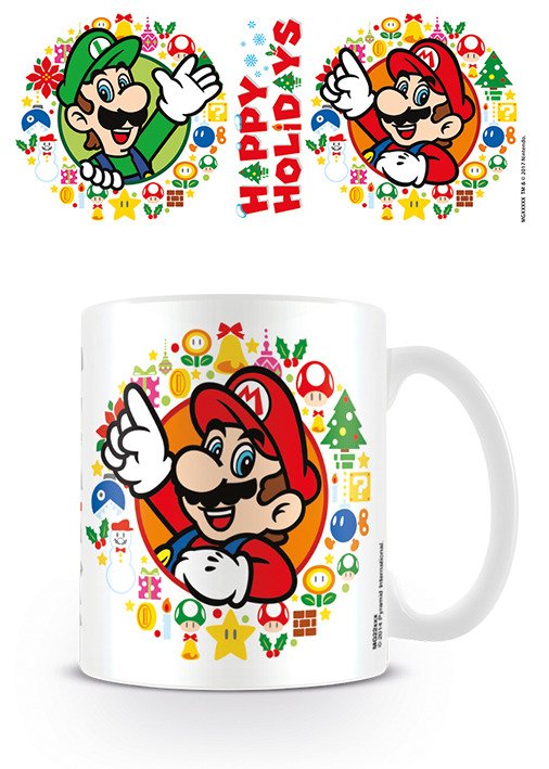 Cover for Pyramid · Nintendo Mug Super Mario Christmas Holidays Mug (MERCH) (2019)