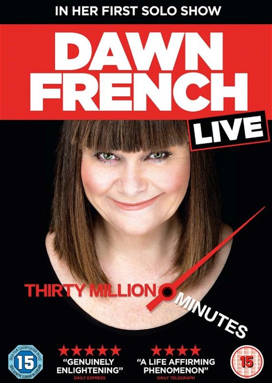 Cover for Dawn French: Live - Thirty Mil · Dawn French - Live Thirty Million Minutes (DVD) (2017)