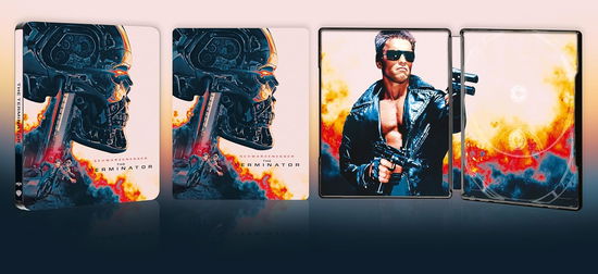 Cover for Terminator: 40th Anniversary · The Terminator Limited Edition Steelbook (4K UHD Blu-ray) [Steelbook edition] (2024)