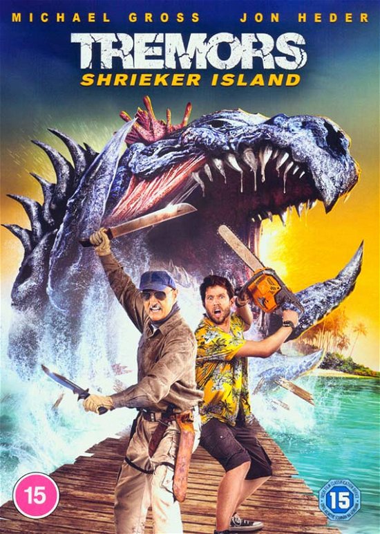 Cover for Tremors - Shrieker Island · Tremors 7 - Shrieker Island (DVD) (2020)