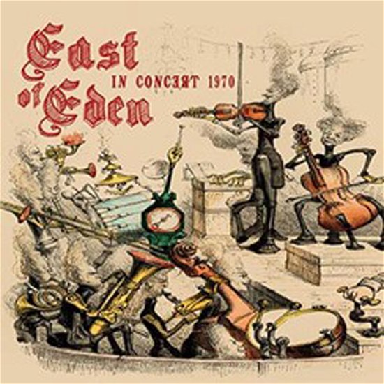 Cover for East of Eden · In Concert 1970 (2lp Red Vinyl) (LP) (2023)