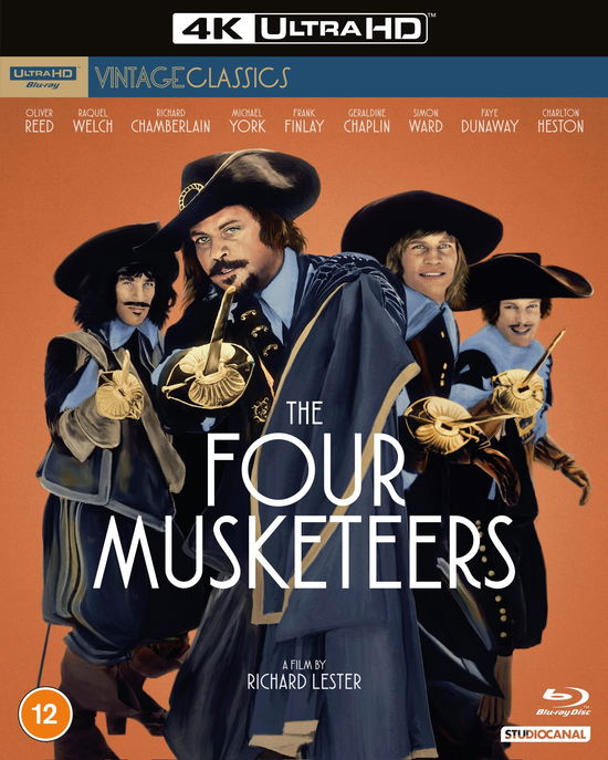 The Four Musketeers - Four Musketeers - Elokuva - Studio Canal (Optimum) - 5055201850331 - maanantai 8. toukokuuta 2023