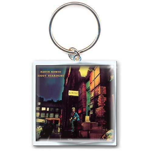 David Bowie Keychain: Ziggy Stardust (Photo-Print) - David Bowie - Merchandise - Live Nation - 162199 - 5055295332331 - 22. Oktober 2014