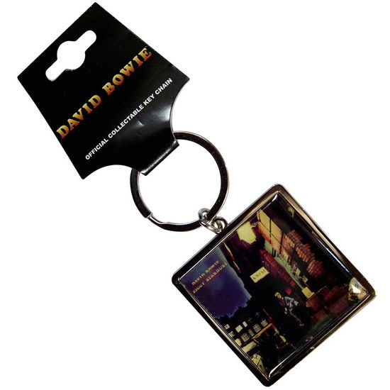 David Bowie Keychain: Ziggy Stardust - David Bowie - Produtos - Live Nation - 162199 - 5055295332331 - 22 de outubro de 2014