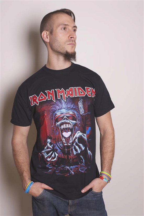 Iron Maiden Unisex T-Shirt: A Read Dead One - Iron Maiden - Produtos - Global - Apparel - 5055295345331 - 