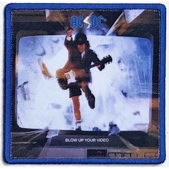 AC/DC Standard Printed Patch: Blow Up Your Video - AC/DC - Produtos -  - 5056368633331 - 