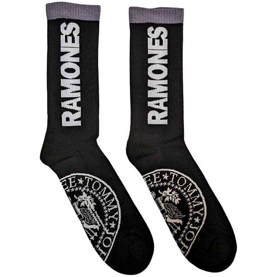 Cover for Ramones · Ramones Unisex Ankle Socks: Presidential Seal (UK Size 7 - 11) (CLOTHES) [size M]