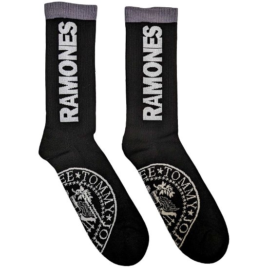 Cover for Ramones · Ramones Unisex Ankle Socks: Presidential Seal (UK Size 7 - 11) (Klær) [size M]