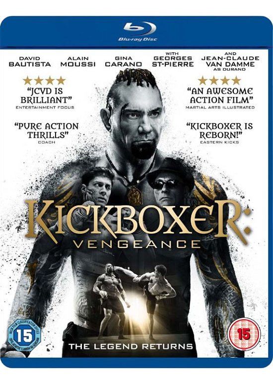 Cover for Kickboxer Vengeance · Kickboxer - Vengeance (Blu-ray) (2016)