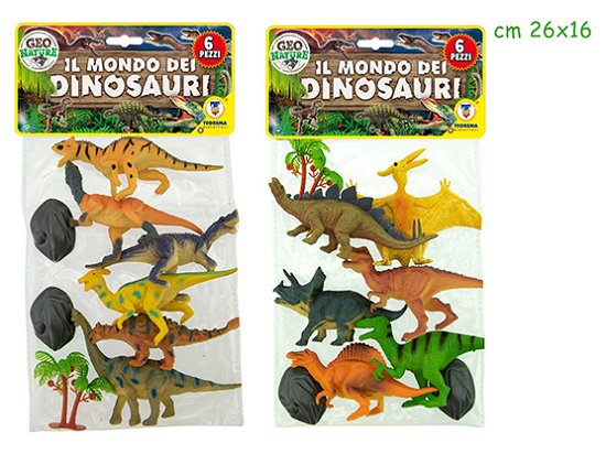 Cover for Teorema: Geo Nature · Teorema: Geo Nature - Dinosauri 6 Pz In Busta (assortimento) (Toys)