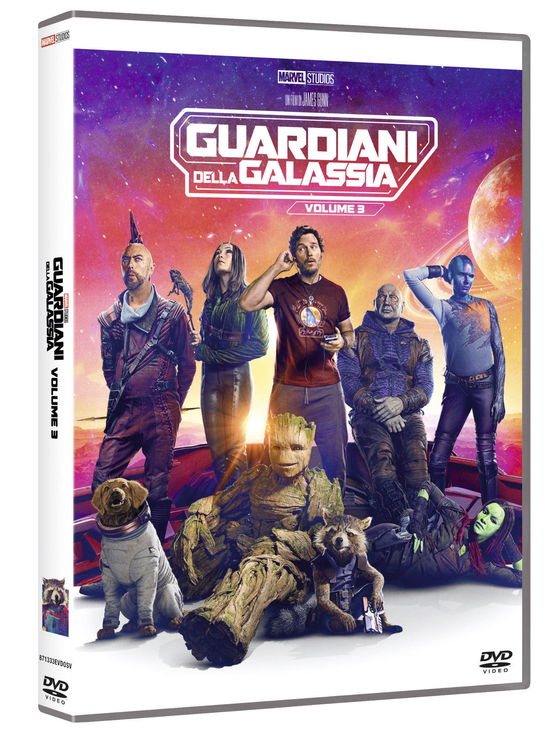 Cover for Pratt, Saldana, Gillan, Debicki, Cooper, Diesel, Klementieff, Poulter, Stallone · Guardiani Della Galassia Vol. 3 + Card Lenticolare (DVD) (2023)