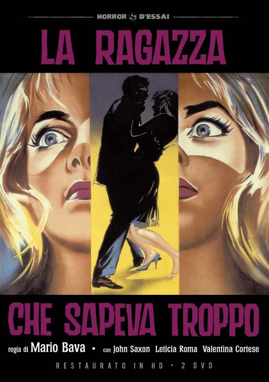 Cover for Ragazza Che Sapeva Troppo (La) · Ragazza Che Sapeva Troppo (La) (Restaurato In Hd) (2 Dvd) (DVD) (2020)