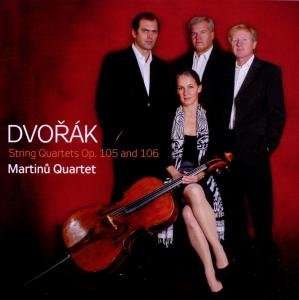 Cover for Dvorak / Martinu Quartet · String Quartets Op 105 &amp; 106 (CD) (2012)