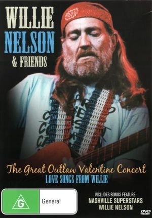 The Great Outlaw Valentine Concert - Willie Nelson - Filmes - VIA VISION ENTERTAINMENT - 9337369005331 - 4 de fevereiro de 2014