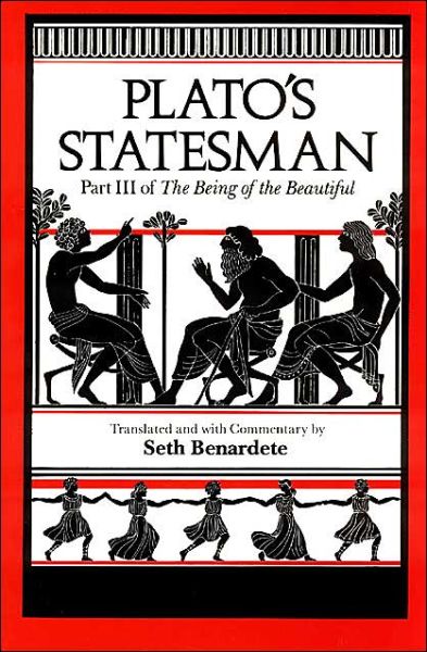 Cover for Plato · Plato's Statesman: Part III of The Being of the Beautiful (Paperback Book) (1986)