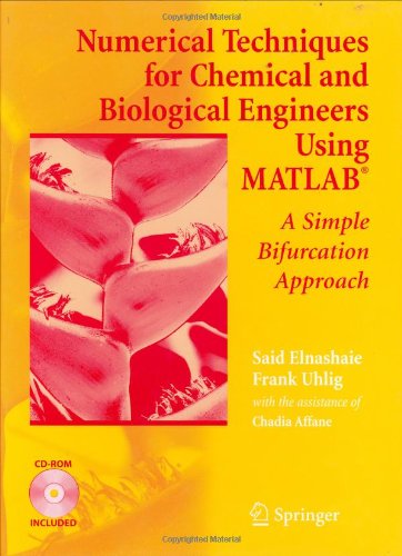 Cover for Said S.E.H. Elnashaie · Numerical Techniques for Chemical and Biological Engineers Using MATLAB (R): A Simple Bifurcation Approach (Hardcover Book) (2006)