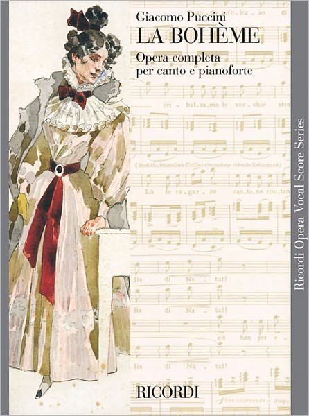 Cover for Giacomo Puccini · La Boheme: Vocal Score (Paperback Book) (1987)