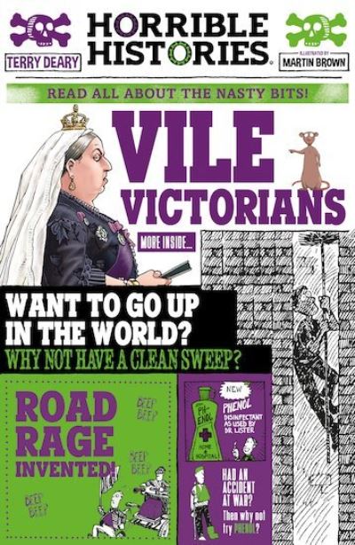 Cover for Terry Deary · Vile Victorians - Horrible Histories (Pocketbok) (2021)