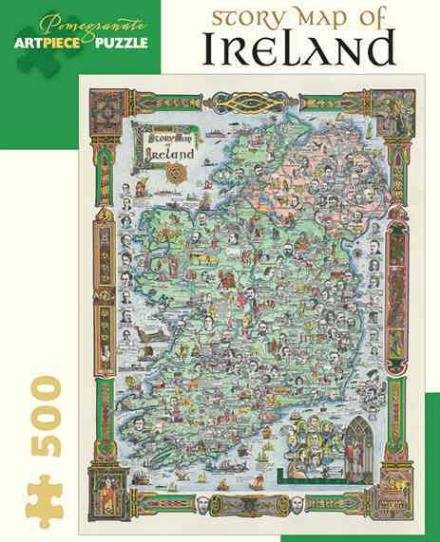 Story Map of Ireland 500 Piece Jigsaw - Pomegranate - Other - POMEGRANATE EUROPE - 9780764969331 - August 15, 2014