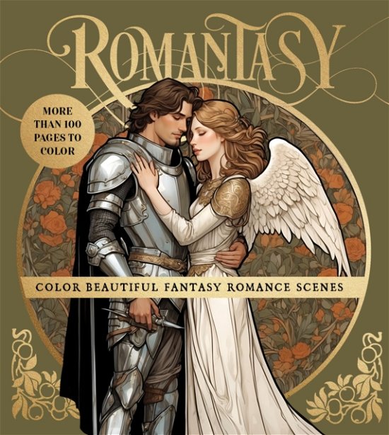 Cover for Editors of Chartwell Books · Romantasy Coloring Book: Color Beautiful Fantasy Romance Scenes - Chartwell Coloring Books (Taschenbuch) (2024)