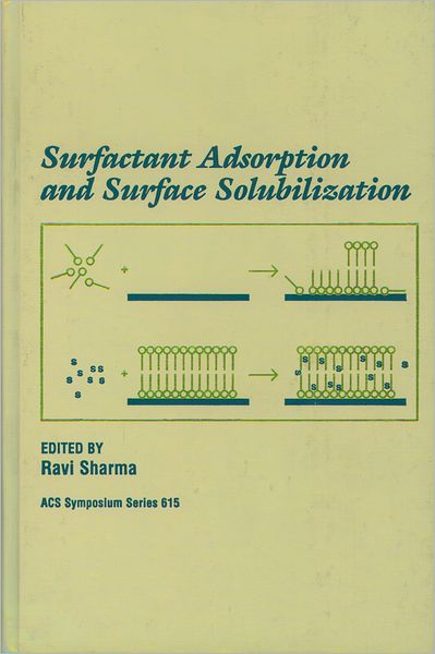 Cover for Ravi Sharma · Surfactant Adsorption and Surface Solubilization - ACS Symposium Series (Hardcover Book) (1996)