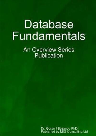 Cover for Goran Bezanov · Database fundamentals (Pocketbok) (2011)