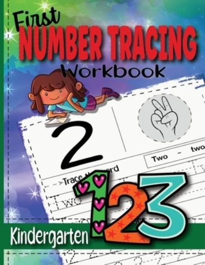 First Number Tracing Workbook for Kindergarten - Jocky Books - Books - Indy Pub - 9781088178331 - June 28, 2023