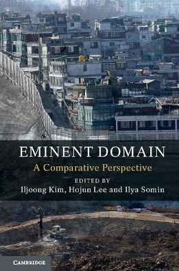 Cover for Iljoong Kim · Eminent Domain: A Comparative Perspective (Paperback Bog) (2017)