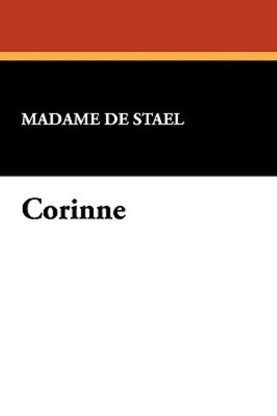 Cover for Madame De Stael · Corinne (Paperback Book) (2009)