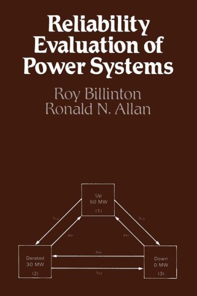 Cover for Roy Billinton · Reliability Evaluation of Power Systems (Paperback Book) [Softcover reprint of the original 1st ed. 1984 edition] (2012)