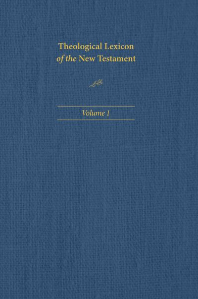 Cover for Ceslas Spicq · Theological Lexicon of the New Testament (Book) (2023)