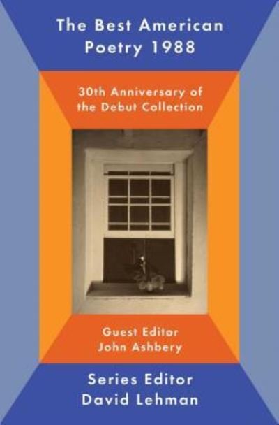 Cover for David Lehman · The Best American Poetry 1988: 30th Anniversary of the Debut Collection (Paperback Book) (2018)