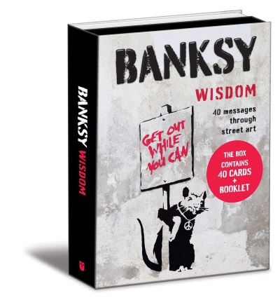Cover for Giulia Manzi · Banksy Wisdom: 40 Messages Through Street Art (Cartas de oráculo/tarô) (2025)