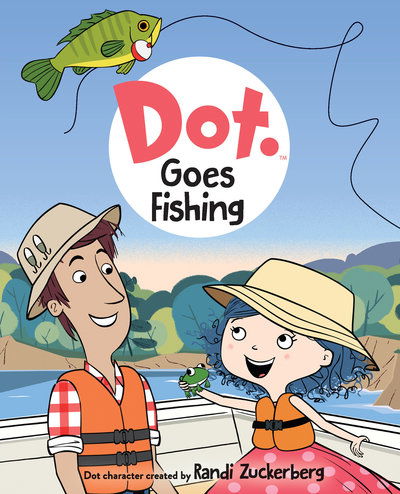 Cover for Candlewick Press · Dot Goes Fishing (Hardcover Book) (2020)