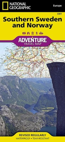 Cover for National Geographic Maps · Southern Norway and Sweden: Travel Maps International Adventure Map (Kartor) (2022)