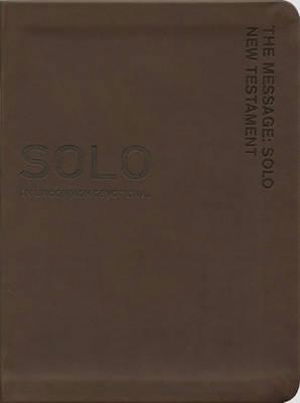 Cover for Eugene H. Peterson · The Message Solo New Testament (MISC) [Brown Imitation] (2010)