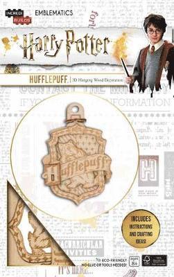 Cover for Incredibuilds · IncrediBuilds Emblematics: Harry Potter: Hufflepuff - Incredibuilds (Book) (2018)
