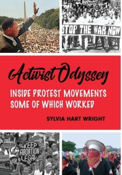 Cover for Sylvia Hart Wright · Activist Odyssey (Hardcover Book) (2020)