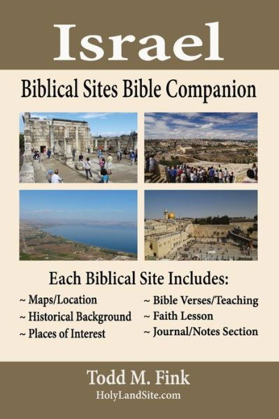 Cover for Fink · Israel Biblical Sites Bible Companion (Paperback Bog) (2019)