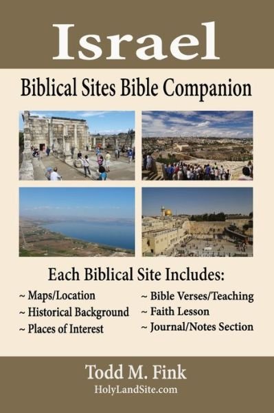 Cover for Fink · Israel Biblical Sites Bible Companion (Pocketbok) (2019)