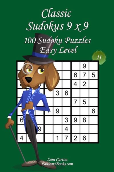 Cover for Lani Carton · Classic Sudoku 9x9 - Easy Level - N Degrees11 (Paperback Book) (2018)