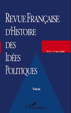 Cover for Collectif · Revue Française d'Histoire des Idées Politiques (Paperback Book) (2020)