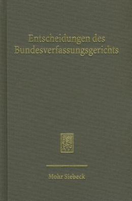 Cover for Entscheidungen des Bundesverfassungsgerichts (BVerfGE): Registerband zu den Entscheidungen des Bundesverfassungsgerichts, Band 131-140 - Entscheidungen des Bundesverfassungsgerichts (Hardcover bog) (2017)