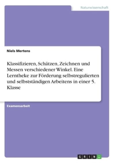 Cover for Mertens · Klassifizieren, Schätzen, Zeich (Book)