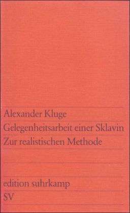 Edit.suhrk.0733 Kluge.gelegenheitsarb. - Alexander Kluge - Books -  - 9783518107331 - 