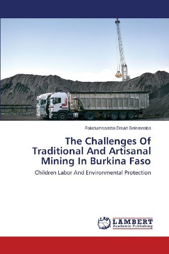 Cover for Pakidumsamba David Belemnaba · The Challenges of Traditional and Artisanal Mining in Burkina Faso: Children Labor and Environmental Protection (Pocketbok) (2013)